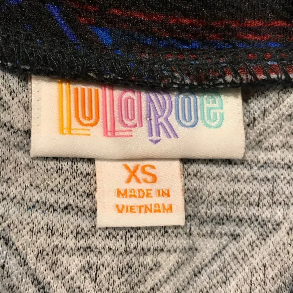 LuLaRoe casual‎ geometric print mini Cassie skirt size medium